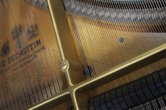 A Bechstein rosewood cased model B boudoir grand piano, c.1904, overall 6ft 8in. x 5ft